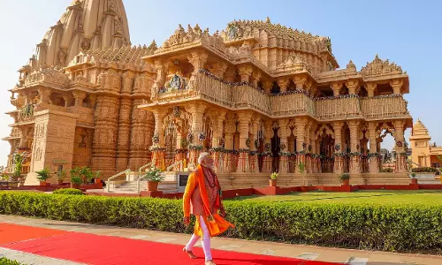 PM Modi बोले, सोमनाथ मंदिर भारतीय भावना और अच्छाई की शक्ति का प्रतीक