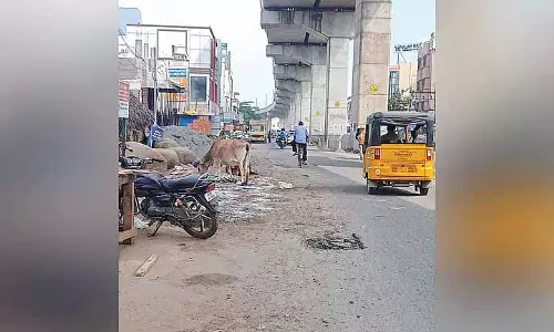 Chennai: मेदवक्कम मेन रोड पर अतिक्रमण से यात्रियों को परेशानी