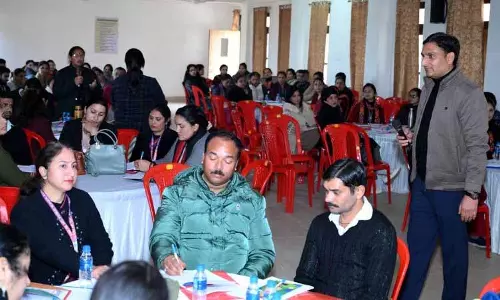 Himachal: शिक्षकों की क्षमता निर्माण कार्यशाला समाप्त Himachal: शिक्षकों की क्षमता निर्माण कार्यशाला समाप्त