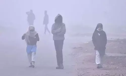 Lucknow: कोहरे में कमी के संकेत, शीतलहर जारी Lucknow: कोहरे में कमी के संकेत, शीतलहर जारी