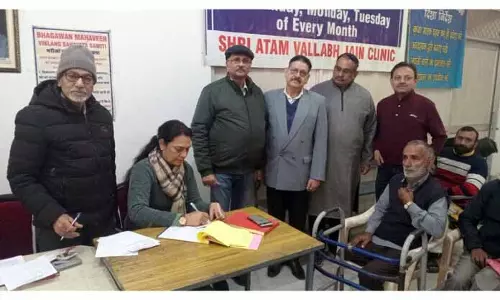 SAVJC का तीन दिन का आर्टिफिशियल लिंब कैंप शुरू