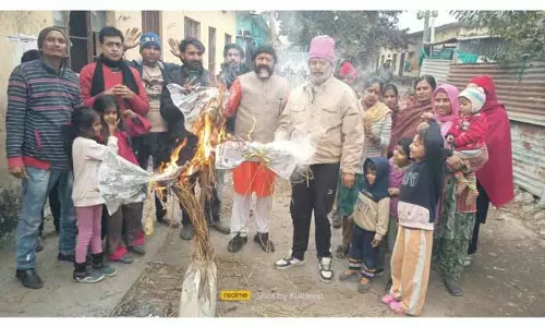 SSH ने पानी की कमी के खिलाफ विरोध प्रदर्शन किया