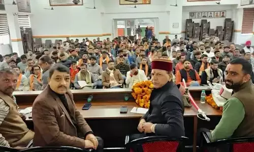 Shimla: डॉ. राजीव बिंदल ने तीन साल की युवाओं पर नीति विफलता जताई