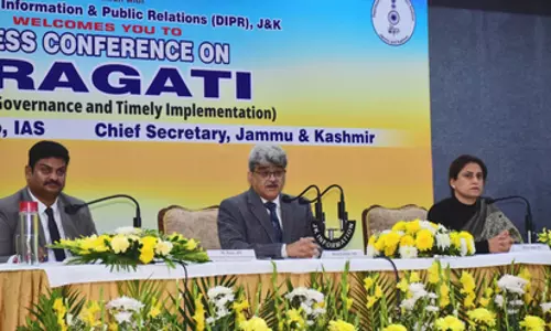 Jammu-कश्मीर: मुख्य सचिव ने प्रगति मेगा प्रोजेक्ट्स की तारीफ की