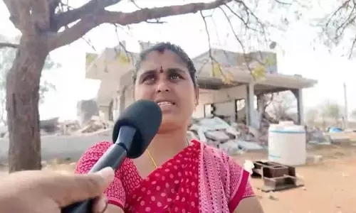 पीड़ितों ने अपने घर खोने के लिए Congress को दोषी ठहराया