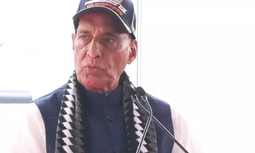 राजनाथ सिंह ने गोवा शिपयार्ड में ICG के जहाज समुद्र प्रताप का किया शुभारंभ