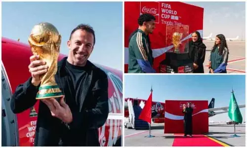 Riyadh से हुआ 2026 FIFA वर्ल्ड कप ट्रॉफी टूर का भव्य आगाज
