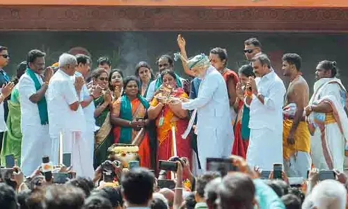 Amit शाह ने त्रिची में ‘नम्मा ऊरु मोदी पोंगल’ समारोह में भाग लिया