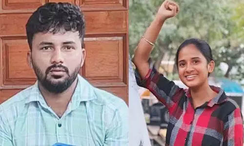 बालकृष्ण PDSU केयू अध्यक्ष, काव्या महासचिव बालकृष्ण PDSU केयू अध्यक्ष, काव्या महासचिव