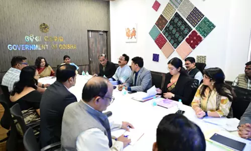 नीति आयोग के सीईओ की बैठक में खिंचा ओडिशा के विकास का खाका