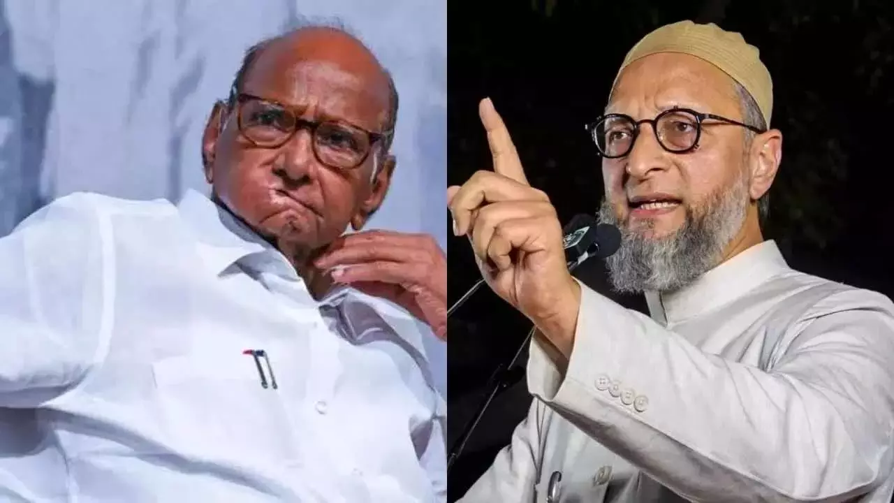 Mumbai: पवार की राज्यसभा राह मुश्किल: ओवैसी Mumbai: पवार की राज्यसभा राह मुश्किल: ओवैसी