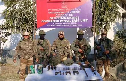 Manipur के बिष्णुपुर जिले में धमाकों में दो लोग घायल Manipur के बिष्णुपुर जिले में धमाकों में दो लोग घायल