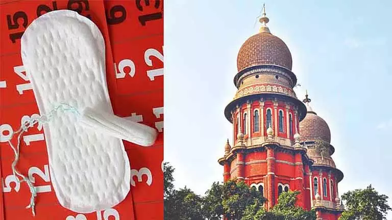 SC के निर्देश के बावजूद मद्रास हाई कोर्ट में सैनिटरी नैपकिन नहीं SC के निर्देश के बावजूद मद्रास हाई कोर्ट में सैनिटरी नैपकिन नहीं
