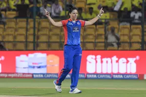 मैरिज़ैन कैप ने WPL को खिलाड़ियों के विकास का श्रेय दिया मैरिज़ैन कैप ने WPL को खिलाड़ियों के विकास का श्रेय दिया