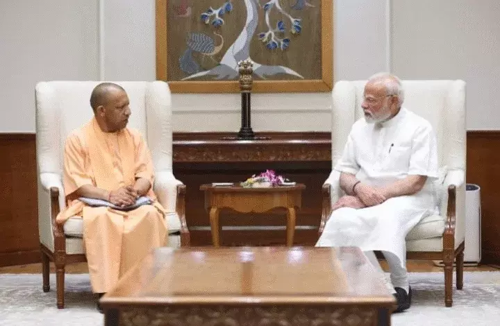 Lucknow: पीएम और अमित शाह से मुलाकात के बाद योगी आदित्यनाथ की दिल्ली यात्रा चर्चा में Lucknow: पीएम और अमित शाह से मुलाकात के बाद योगी आदित्यनाथ की दिल्ली यात्रा चर्चा में