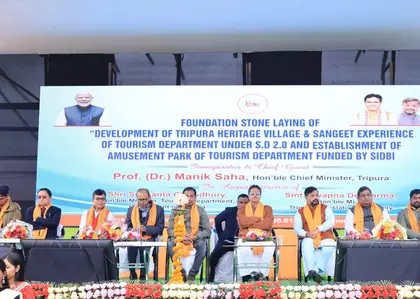 पर्यटन इंफ्रास्ट्रक्चर में सुधार, त्रिपुरा में विदेशी पर्यटक बढ़े: CM पर्यटन इंफ्रास्ट्रक्चर में सुधार, त्रिपुरा में विदेशी पर्यटक बढ़े: CM