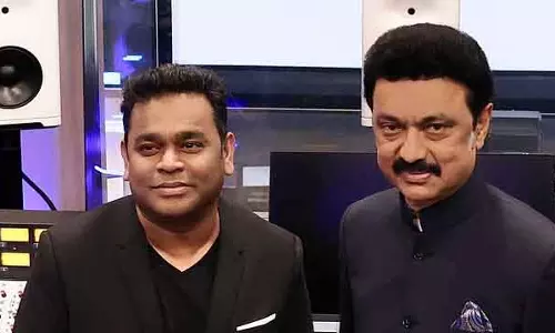 CM Stalin ने संगीतकार ए.आर. रहमान को जन्मदिन की शुभकामनाएं दी CM Stalin ने संगीतकार ए.आर. रहमान को जन्मदिन की शुभकामनाएं दी