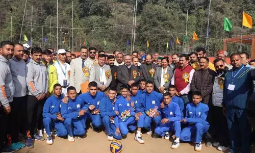 Himachal: अंडर-14 वॉलीबॉल चैंपियनशिप पांवटा साहिब में शुरू हुई Himachal: अंडर-14 वॉलीबॉल चैंपियनशिप पांवटा साहिब में शुरू हुई