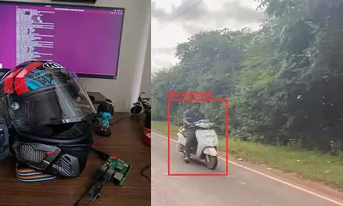 AI टेक्नोलॉजी हेलमेट: ट्रैफिक नियम तोड़ने वाले सावधान AI टेक्नोलॉजी हेलमेट: ट्रैफिक नियम तोड़ने वाले सावधान