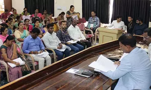 Bagalkot : आंगनवाड़ी सुपरवाइजरों के काम से असंतोष Bagalkot : आंगनवाड़ी सुपरवाइजरों के काम से असंतोष