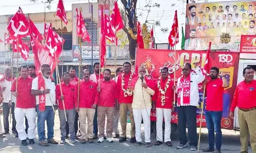 CPI नेताओं ने लोगों के मुद्दों के लिए लड़ने का संकल्प लिया CPI नेताओं ने लोगों के मुद्दों के लिए लड़ने का संकल्प लिया