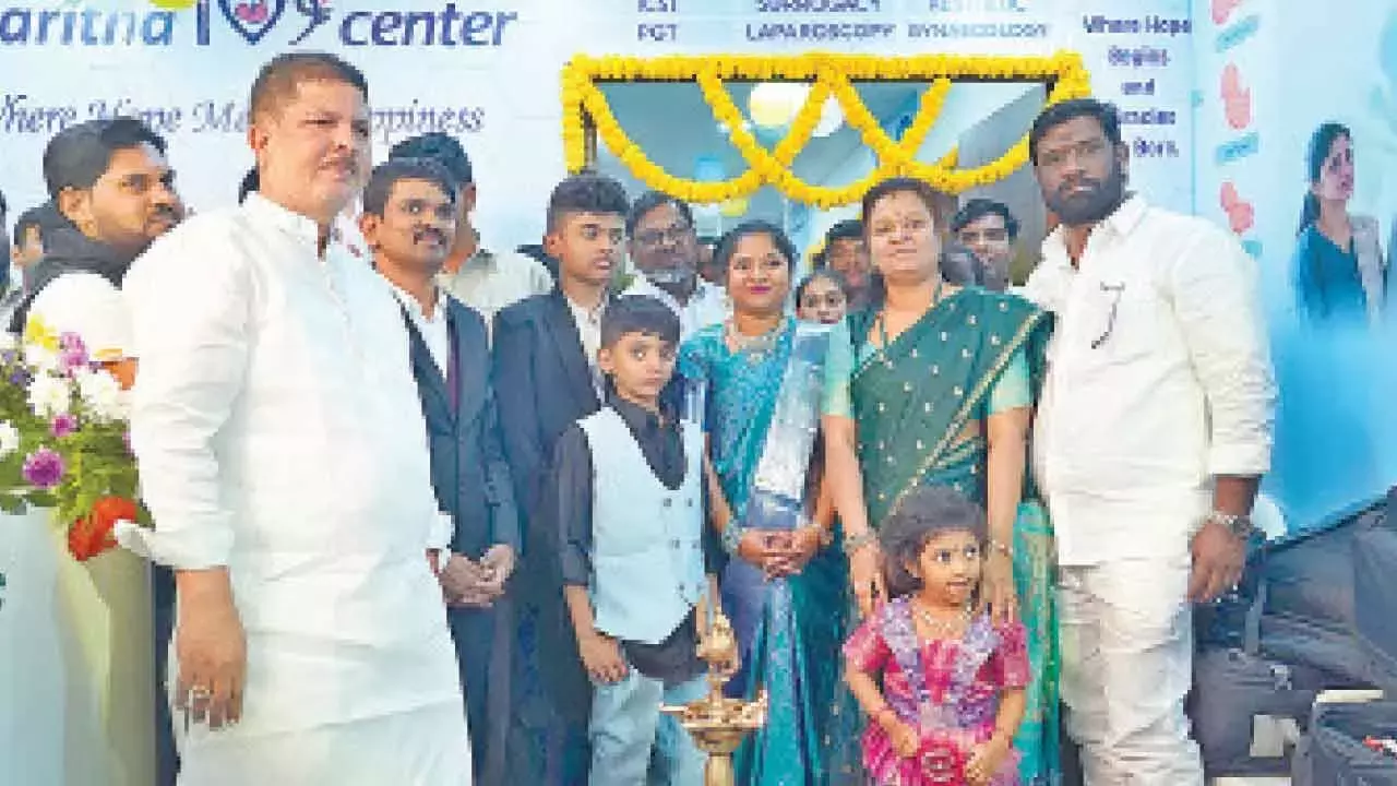 KPHB में हरिता आईवीएफ और फर्टिलिटी सेंटर का उद्घाटन