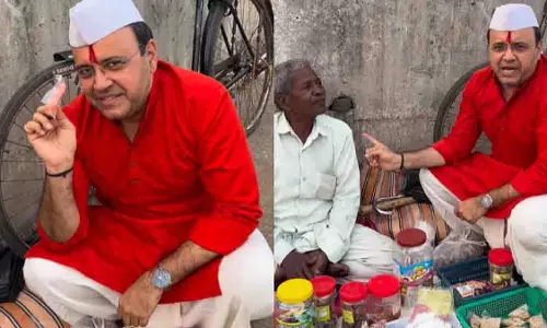 Aatmaram भिड़े का सांगली स्ट्रीट वेंडर पर दिल को छू जाने वाला पोस्ट वायरल