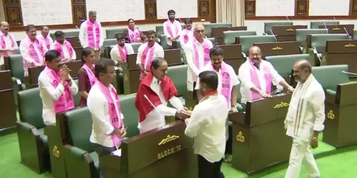 Telangana Assembly Day 4: BRS अनुपस्थित, कविता ने औपचारिक रूप से इस्तीफा दिया Telangana Assembly Day 4: BRS अनुपस्थित, कविता ने औपचारिक रूप से इस्तीफा दिया