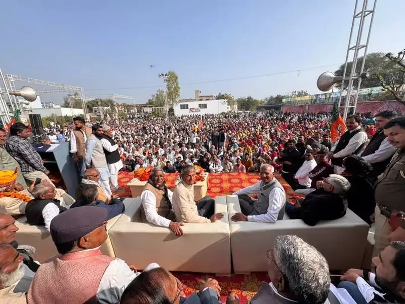 Haryana : परोक्ष हमले ने अहीरवाल में भाजपा की कमियों को उजागर किया Haryana : परोक्ष हमले ने अहीरवाल में भाजपा की कमियों को उजागर किया