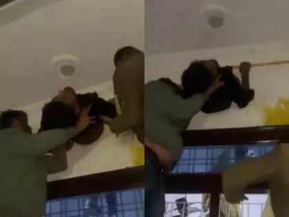 Kota में चोरी का अनोखा मामला, चोर फंसा फैन के छेद में Kota में चोरी का अनोखा मामला, चोर फंसा फैन के छेद में