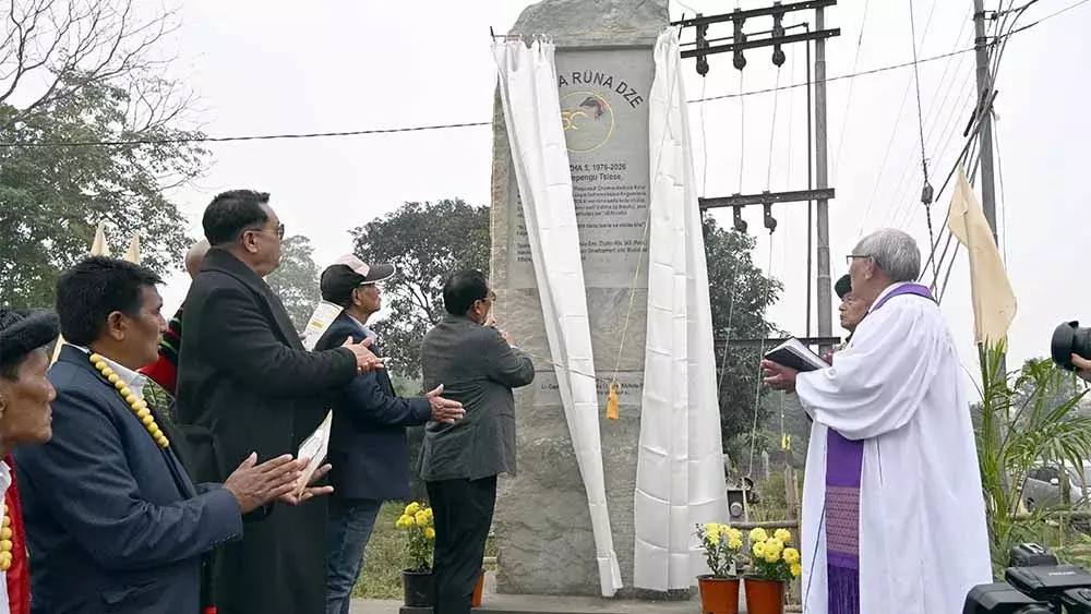Nagaland : झालेओ ने विदिमा गांव की स्वर्ण जयंती में चार चांद लगाए Nagaland : झालेओ ने विदिमा गांव की स्वर्ण जयंती में चार चांद लगाए