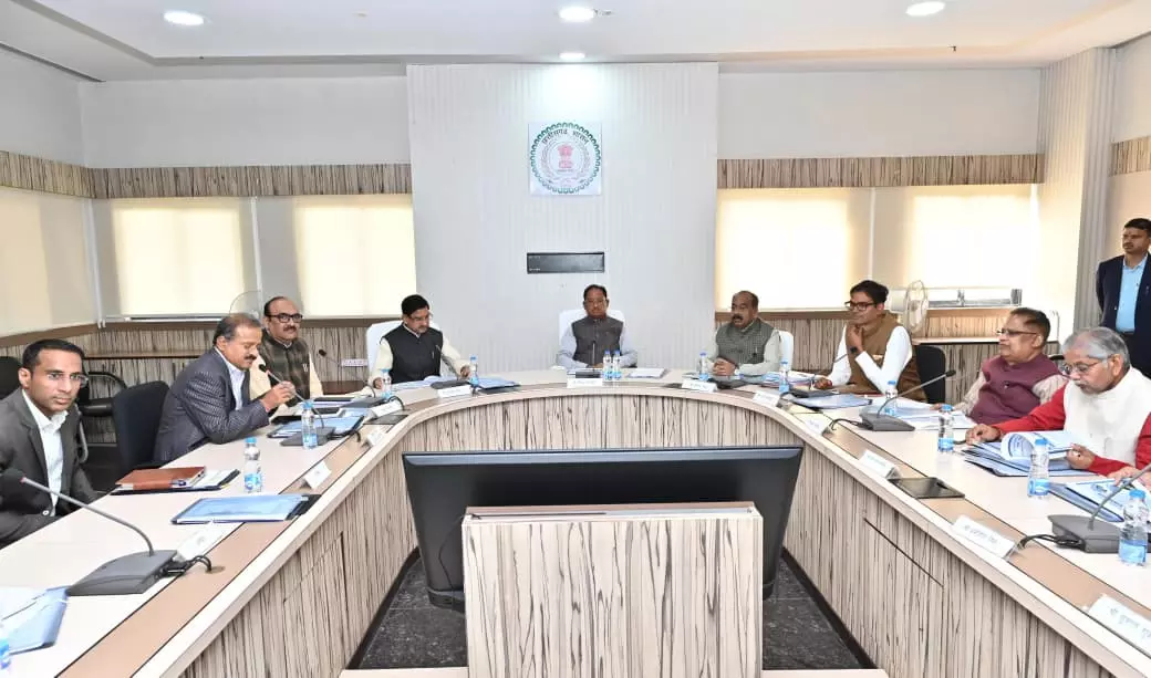 शहरों के संतुलित, समावेशी और योजनाबद्ध विकास को लेकर सरकार प्रतिबद्ध: CM साय शहरों के संतुलित, समावेशी और योजनाबद्ध विकास को लेकर सरकार प्रतिबद्ध: CM साय