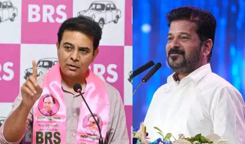 केटीआर ने MANUU ज़मीन पर कांग्रेस के कदम पर सवाल उठाए, कानूनी लड़ाई का वादा किया केटीआर ने MANUU ज़मीन पर कांग्रेस के कदम पर सवाल उठाए, कानूनी लड़ाई का वादा किया