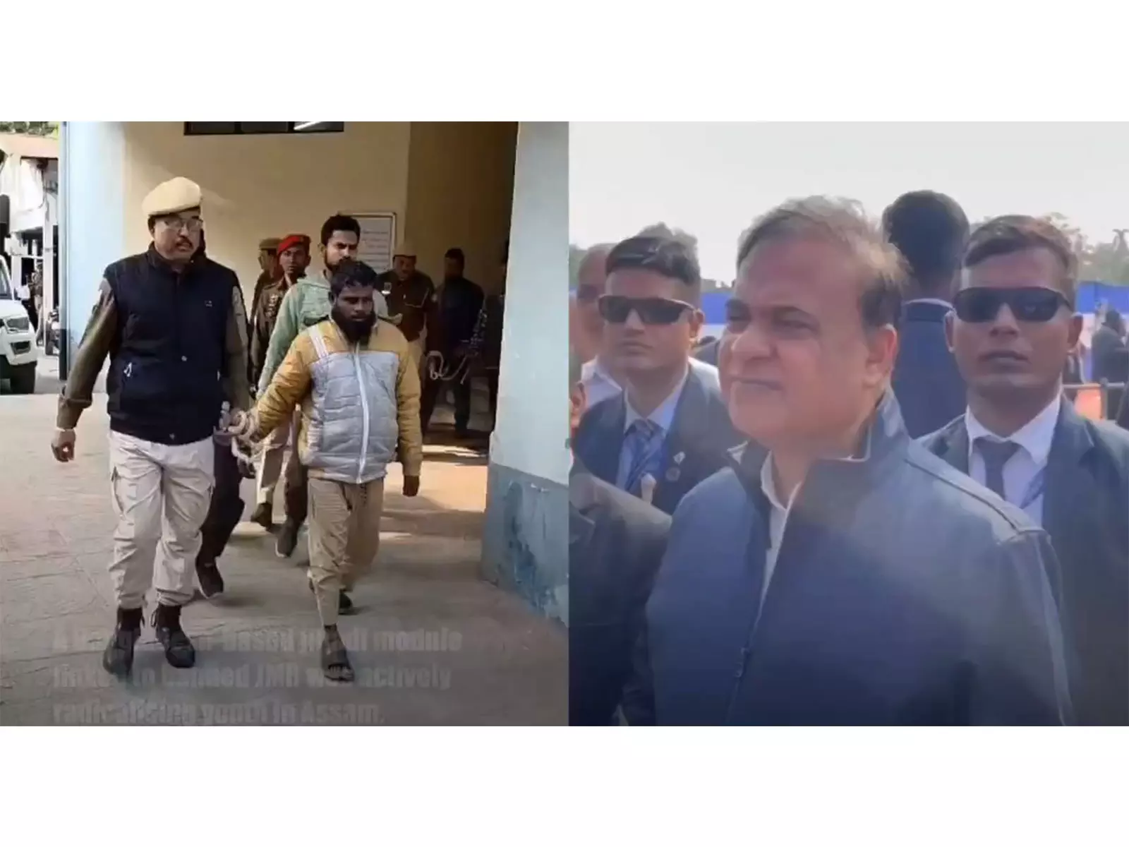 बांग्लादेश स्थित जिहादी मॉड्यूल का पर्दाफाश: असम के CM ने कहा कि राज्यव्यापी अभियान जारी बांग्लादेश स्थित जिहादी मॉड्यूल का पर्दाफाश: असम के CM ने कहा कि राज्यव्यापी अभियान जारी