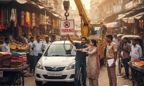 Indore : नो-पार्किंग के झगड़े में कपल ने टोइंग क्रेन को रोका, केस दर्ज Indore : नो-पार्किंग के झगड़े में कपल ने टोइंग क्रेन को रोका, केस दर्ज