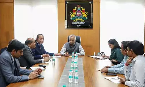 कर्नाटक-पेनांग तकनीकी, कौशल विकास सहयोग: Minister ने प्रतिनिधिमंडल के साथ चर्चा की कर्नाटक-पेनांग तकनीकी, कौशल विकास सहयोग: Minister ने प्रतिनिधिमंडल के साथ चर्चा की