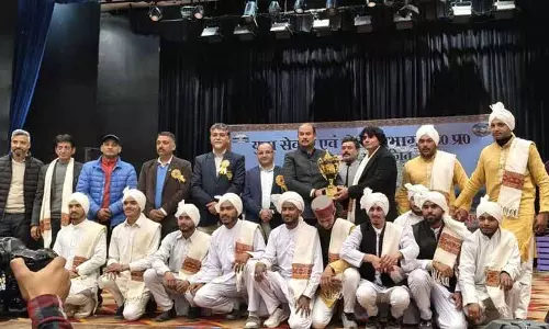 यूथ फेस्ट में फोक ग्रुप सिंगिंग में Kangra College टॉप पर यूथ फेस्ट में फोक ग्रुप सिंगिंग में Kangra College टॉप पर