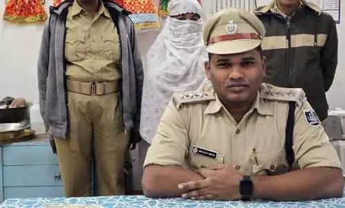 Balasore 103 ग्राम ब्राउन शुगर के साथ महिला गिरफ्तार