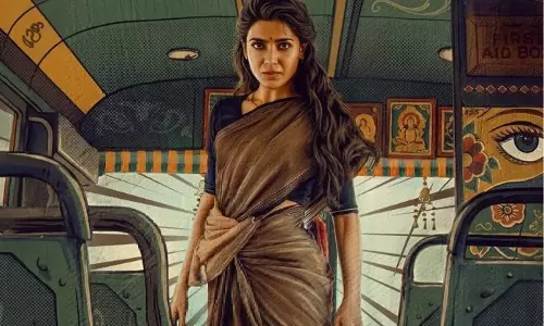 Samantha माँ इंति बंगाराम में सिंपल साड़ी में इंटेंस लुक में दिखीं Samantha माँ इंति बंगाराम में सिंपल साड़ी में इंटेंस लुक में दिखीं