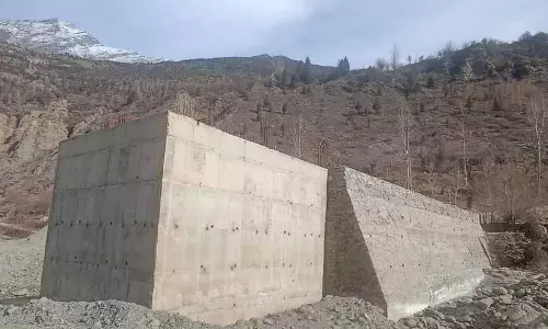 Lahaul-Spiti के जसरथ गांव को जोड़ने के लिए स्टील ट्रस पुल Lahaul-Spiti के जसरथ गांव को जोड़ने के लिए स्टील ट्रस पुल