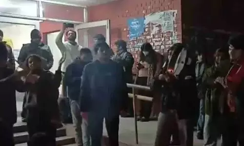 JNU में प्रधानमंत्री के खिलाफ नारे लगे JNU में प्रधानमंत्री के खिलाफ नारे लगे
