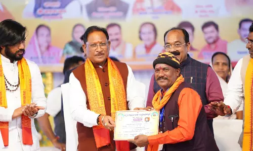 CM साय ने चतुर्भुज सिरकट्टी पावन धाम के किए दर्शन