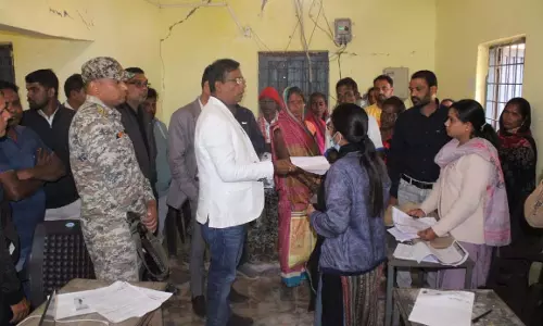 कलेक्टर ने 2 केंद्रों में SIR के दावा आपत्ति सुनवाई का किया निरीक्षण