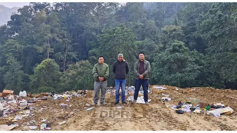 Nagaland : डीपीडीबी मोन चेयरमैन ने डंपसाइट सुधार कार्य की समीक्षा की