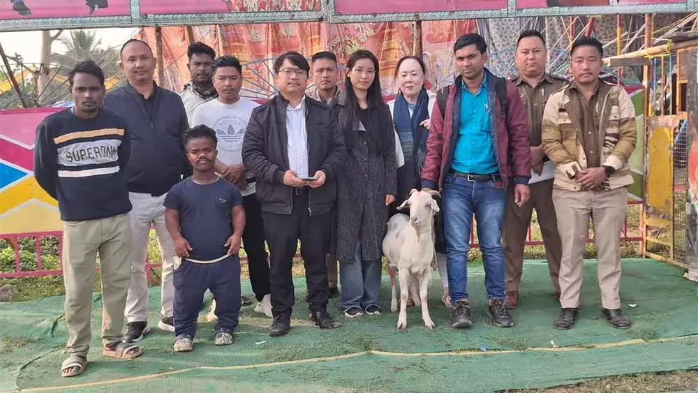 Nagaland : दीमापुर में NE सन सर्कस से करतब दिखाने वाला बकरा ज़ब्त किया गया