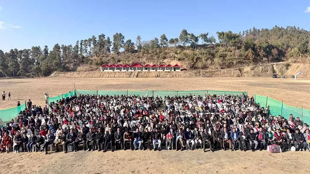 Nagaland : केज़ोनुओ कबीले ने थेनीज़ू में सामाजिक सभा की Nagaland : केज़ोनुओ कबीले ने थेनीज़ू में सामाजिक सभा की
