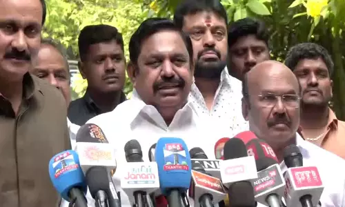 पलानीस्वामी ने PMK के एनडीए में शामिल होने की घोषणा की पलानीस्वामी ने PMK के एनडीए में शामिल होने की घोषणा की
