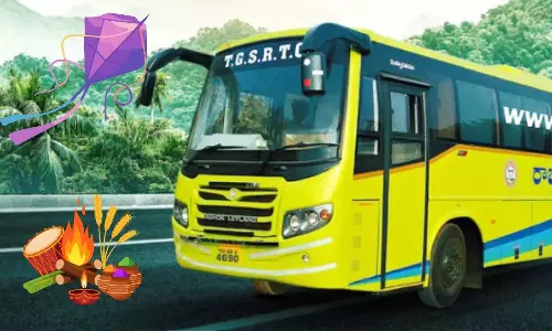 त्योहार पर घर जाना हुआ आसान: Telangana सरकार ने किया 6,431 बसों का एलान त्योहार पर घर जाना हुआ आसान: Telangana सरकार ने किया 6,431 बसों का एलान