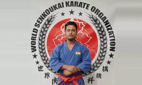 Hyderabad के हंशी शाश्वत कुमार ने ग्लोबल कराटे सम्मान के साथ इतिहास रचा