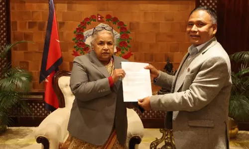 नेपाल: 115 दिनों बाद मंत्री कुलमान घिसिंग ने दिया इस्तीफा नेपाल: 115 दिनों बाद मंत्री कुलमान घिसिंग ने दिया इस्तीफा